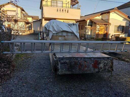２連はしごカバー付き配達も可能