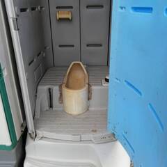 中古仮設トイレ和式　￥30,000　