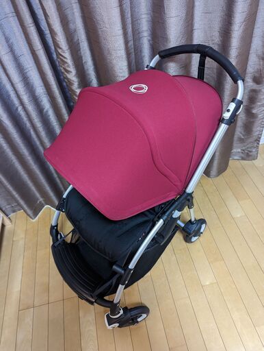 KAGOME✴︎バカブーbee 5. ベビーカー ピンク　美品　付属品付 KAGOME✴︎バカブーbee 5. ベビーカー ピンク 美品 付属品付