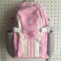 中古☆adidasリュック　ピンク