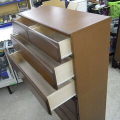 6段チェスト 衣類収納 箪笥 タンス セパレート式 レールタイプ ☆ 札幌市 北区 屯田 