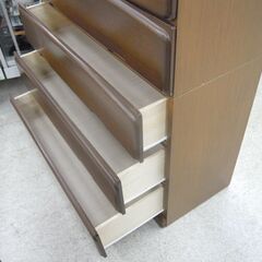 6段チェスト 衣類収納 箪笥 タンス セパレート式 レールタイプ ☆ 札幌市 北区 屯田 