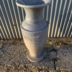  大理石 花器 フラワーベース 花瓶 