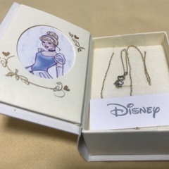 Disney 絵本 箱入り ネックレス ペンダント プリンセス