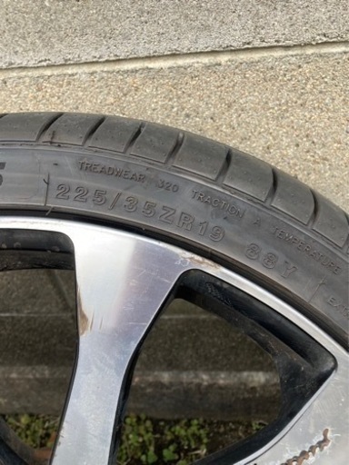トヨタ60 ノア ホイール 19インチ 4本