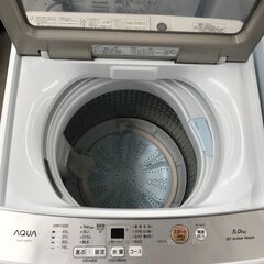 ★ジモティ割あり★ AQUA 洗濯機 5kg 年式2021年製 動作確認／クリーニング済み KJ1187 ☆ジモティ割あり☆ AQUA 洗濯機 5kg 年式2021年製 動作確認／