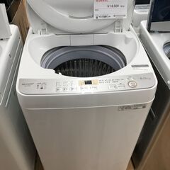 ★ジモティ割あり★ SHARP 洗濯機 6kg 年式2019年製...