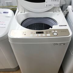 ☆ジモティ割あり☆ SHARP 洗濯機 6kg 年式2020 動作確認