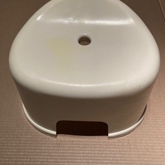 浴室椅子　ホワイト色