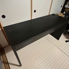 IKEA MICKE 142×50cm ブラックブラウン
