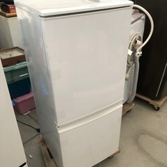 2014年製 SHARP 冷蔵庫137L  SJ-D14A-W