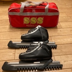 スケート靴20cmとスケート靴バッグ
