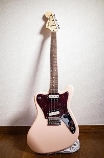 Squier Paranormal Super-Sonic 薄ピンク