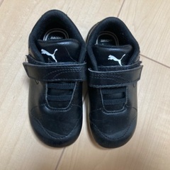 【Puma】14cmスニーカー（黒）