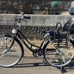 自転車　ギア車　26インチ　値下げました