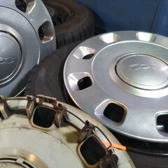 冬 フィアット 500 純正【富山】フィアット純正 500 チンク 冬用 175/65R14 ピレリ 14インチ スタッドレス 中古 4本 PCD98 パンダ FIAT プント