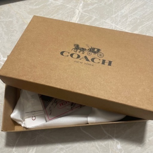 COACH 長財布 マホガニー×ダークグリーンカモフラージュ シグネチャー