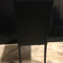 【５脚セット】 ダイニングチェア 黒 イス 椅子 ハイバック チェアー 食卓 飲食店