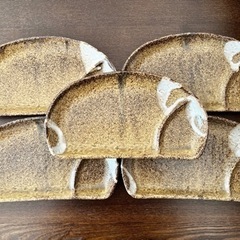 お魚・餃子など　和の平皿5枚セット