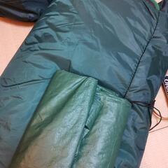 コールマン2ルームテント　グランドシートとインナーシート付き