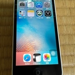 【ネット決済・配送可】iPhone5c　16gb（送料込み）