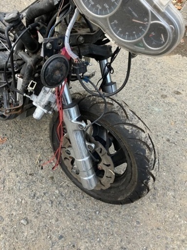 残り時間わずか 解体予定ヤマハ マジェスティC 部品取り