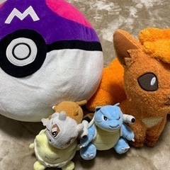 【ポケモン】ぬいぐるみ5体セット 