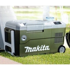 冬休み!　スキー、キャンプ　マキタ充電式保温保冷庫&充電バッテリー　５０００円お値引きも 冬休み! スキー、キャンプ マキタ充電式保温保冷庫&充電バッテリー