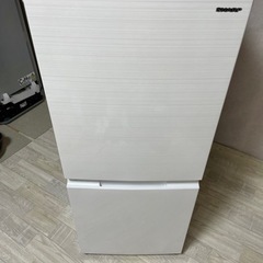 【美品】SHARP 冷凍冷蔵庫 2021年製 SJ-D15G-W 
