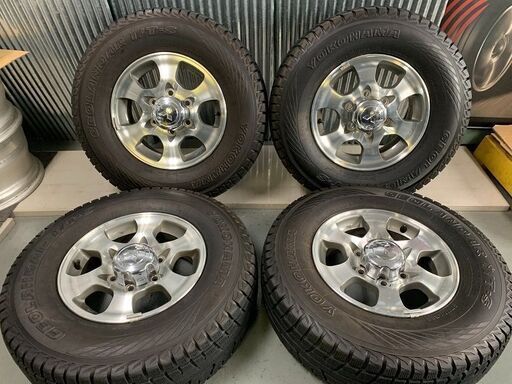 売約済 デリカスペースギア 215/80R15 三菱純正ホイール ジオランダーI