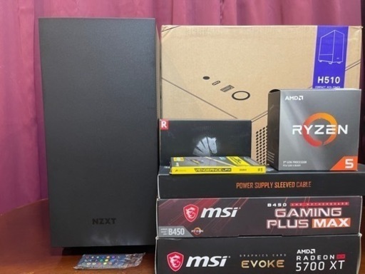 ゲーミングPC 】Ryzen 5 3600 & RX 5700 XT