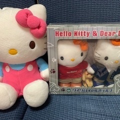 非売品Hello kitty  キティちゃんブランケット&限定ぬ...