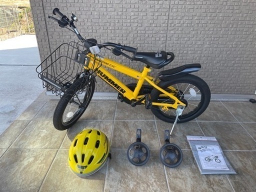 ☆年内お取引で値引き☆HUMMER 子供用自転車 16インチ