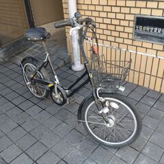 【ネット決済】自転車 20インチ 黒 特殊タイヤ