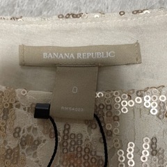 スパンコールブラウス　Banana Republic 新品