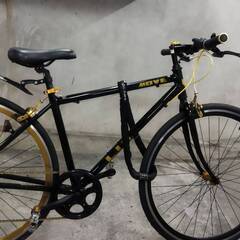 【大幅値下げ可】使用歴7日！備品付きクロスバイク・LIG MOVE・即乗り出し可能