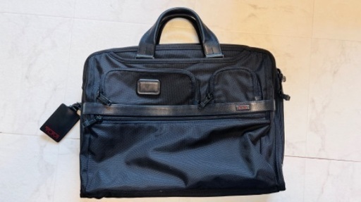 【中古】TUMI◆ALPHA 2/ブリーフケース/ナイロン/BLK/26114D2/ショルダーストラップ無し【バッグ】
