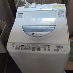 まだ有りますシャープES-TG55L一槽式洗濯乾燥機