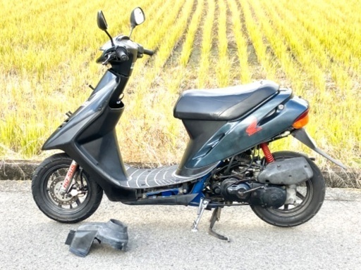 値下げ　☆ ホンダ　スーパーディオＺＸ　２スト　メーター振り切ります。始動良好　登録書類有り　自賠責保険無し