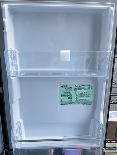 RKGRE-050】特価！三菱/146L 2ドア冷凍冷蔵庫/MR-P15D-B/中古品/2019年