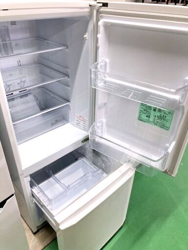 MITSUBISHI ノンフロン冷蔵庫 MR-P15EE-KW1