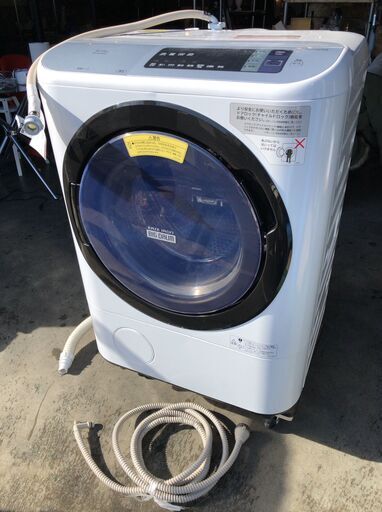 HITACHI ビッグドラム洗濯乾燥機 BD-NX120AL 洗濯12㎏乾燥6㎏ 2017年製 D071Q022