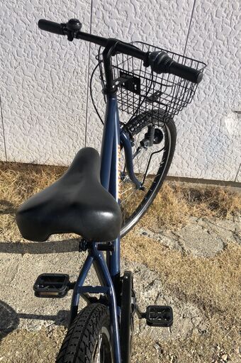 BROOKLYN 27.5インチ MTB 6段変速 LEDダイナモライト 前カゴ付き