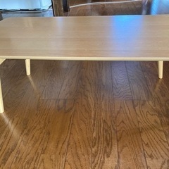 折りたたみテーブル　ローテーブル　木製　作業台　座卓