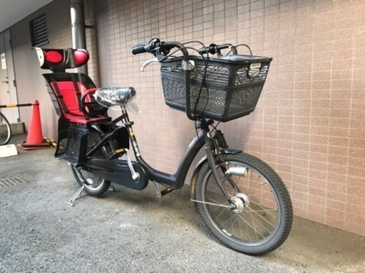 ブリヂストン　子乗せ自転車　アンジェリーノ