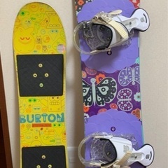 レディースのスノーボード×２・ビンディング・ブーツの４点セットです。