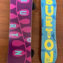 レディースのスノーボード×２・ビンディング・ブーツの４点セットです。