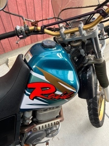 TT250R Raid 実働 自賠責長い 交換可能