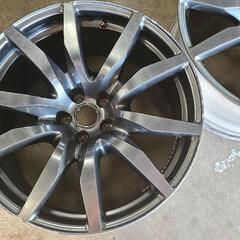 R35 GTR 純正20インチアルミホイール リア2本