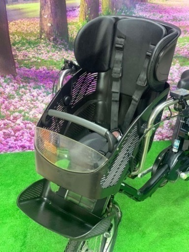 ➂ 4616子供乗せ電動自転車パナソニック3人乗り新品20インチ良好 